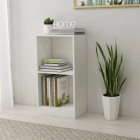 Estantería de madera de ingeniería blanca 40x24x75 cm de , Librerías y estanterías - Ref: Foro24-800819, Precio: 36,74 €, Des...