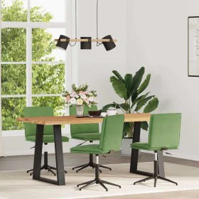 Sillas de comedor 4 unidades terciopelo verde claro by , dining chairs - Ref: Foro24-3315640, Price: 221,19 €, Discount: %