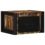 Mesilla de noche multicolor 40x35x25 cm madera maciza reciclada de , Mesitas de noche - Ref: Foro24-4015946, Precio: 68,61 €,...