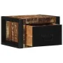 Mesilla de noche multicolor 40x35x25 cm madera maciza reciclada de , Mesitas de noche - Ref: Foro24-4015946, Precio: 68,61 €,...