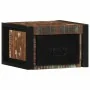 Mesilla de noche multicolor 40x35x25 cm madera maciza reciclada de , Mesitas de noche - Ref: Foro24-4015946, Precio: 68,61 €,...
