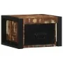 Mesilla de noche multicolor 40x35x25 cm madera maciza reciclada de , Mesitas de noche - Ref: Foro24-4015946, Precio: 68,61 €,...