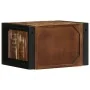 Mesilla de noche multicolor 40x35x25 cm madera maciza reciclada de , Mesitas de noche - Ref: Foro24-4015946, Precio: 68,61 €,...