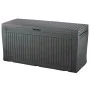 Baúl de almacenamiento para exteriores Keter "Comfy" 270L antracita de , Cajas de almacenaje para exteriores - Ref: Foro24-44...