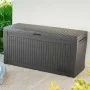 Baúl de almacenamiento para exteriores Keter "Comfy" 270L antracita de , Cajas de almacenaje para exteriores - Ref: Foro24-44...
