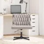 Silla oficina giratoria tejido imitación lana rizada gris claro von , Stühle - Ref: Foro24-4105397, Preis: 112,31 €, Rabatt: %