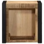 Mesitas de noche 2 piezas 40x35x40cm madera maciza rugosa mango de , Mesitas de noche - Ref: Foro24-4015959, Precio: 120,66 €...