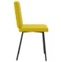 Sillas de comedor 6 unidades terciopelo amarillo de , Sillas de comedor - Ref: Foro24-3315533, Precio: 245,80 €, Descuento: %