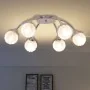 Lámpara de techo con 6 bombillas LED G9 240 W de , Apliques de techo - Ref: Foro24-50491, Precio: 56,45 €, Descuento: %