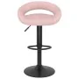 Taburetes de cocina 2 unidades terciopelo rosa by , Kitchen stools - Ref: Foro24-333274, Price: 110,93 €, Discount: %