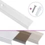 Perfiles de peldaños forma de L 5 uds aluminio plata 100 cm by , Stairs - Ref: Foro24-146754, Price: 20,95 €, Discount: %