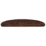Alfombrilla escalera 20 uds marrón 65x21x4 cm de , Alfombrillas para escalones - Ref: Foro24-3365848, Precio: 97,68 €, Descue...