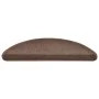 Alfombrilla escalera 20 uds marrón café 56x17x3 cm de , Alfombrillas para escalones - Ref: Foro24-3365785, Precio: 71,72 €, D...