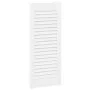 Puerta de armario de lamas 2 uds blanco 69x29,5 cm de , Puertas de armarios - Ref: Foro24-4015904, Precio: 42,98 €, Descuento: %