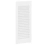Puerta de armario de lamas 2 uds blanco 69x29,5 cm de , Puertas de armarios - Ref: Foro24-4015904, Precio: 42,98 €, Descuento: %