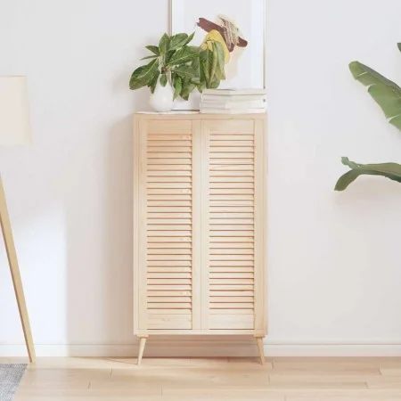 Puerta de armario de lamas 2 uds 99x29,5 cm madera de pino de , Puertas de armarios - Ref: Foro24-4015895, Precio: 46,39 €, D...