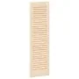 Puerta de armario de lamas 2 uds 99x29,5 cm madera de pino de , Puertas de armarios - Ref: Foro24-4015895, Precio: 46,39 €, D...