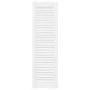 Puerta de armario de lamas blanco 99x29,5 cm de , Puertas de armarios - Ref: Foro24-4015906, Precio: 33,23 €, Descuento: %