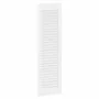 Puerta de armario de lamas blanco 99x29,5 cm de , Puertas de armarios - Ref: Foro24-4015906, Precio: 33,23 €, Descuento: %