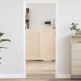 Puertas batientes diseño de lamas 1 par 90x80cm madera pino von , Türen für zu Hause - Ref: Foro24-4107126, Preis: 60,42 €, R...
