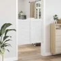 Puertas batientes diseño de lamas 2 par blanco 90x100 cm by , Doors for the home - Ref: Foro24-4107145, Price: 136,42 €, Disc...