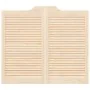 Puertas batientes diseño de lamas 1 par 90x100cm madera pino von , Türen für zu Hause - Ref: Foro24-4107132, Preis: 66,70 €, ...