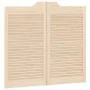 Puertas batientes diseño de lamas 1 par 90x100cm madera pino von , Türen für zu Hause - Ref: Foro24-4107132, Preis: 66,70 €, ...