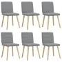 Sillas de comedor 6 unidades de tela gris claro von , Essstühle - Ref: Foro24-3315544, Preis: 296,03 €, Rabatt: %