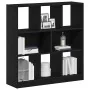 Estantería madera contrachapada negro roble 97,5x29,5x100 cm de , Librerías y estanterías - Ref: Foro24-862403, Precio: 90,30...