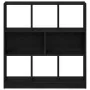 Estantería madera contrachapada negro roble 97,5x29,5x100 cm de , Librerías y estanterías - Ref: Foro24-862403, Precio: 90,30...