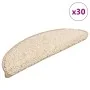 Alfombrilla escalera 30 uds color crema 56x17x3 cm de , Alfombrillas para escalones - Ref: Foro24-3365803, Precio: 154,32 €, ...