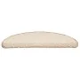 Alfombrilla escalera 30 uds color crema 56x17x3 cm de , Alfombrillas para escalones - Ref: Foro24-3365803, Precio: 154,32 €, ...