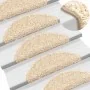 Alfombrilla escalera 30 uds color crema 56x17x3 cm de , Alfombrillas para escalones - Ref: Foro24-3365803, Precio: 154,32 €, ...