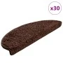 Alfombrilla escalera 30 uds Marrón 65x21x4 cm de , Alfombrillas para escalones - Ref: Foro24-3365815, Precio: 165,21 €, Descu...