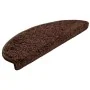 Alfombrilla escalera 30 uds Marrón 65x21x4 cm de , Alfombrillas para escalones - Ref: Foro24-3365815, Precio: 165,21 €, Descu...