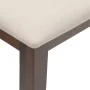 Banco 90 cm Madera Maciza Marrón Caucho by , Dining and kitchen benches - Ref: Foro24-4102592, Price: 67,81 €, Discount: %