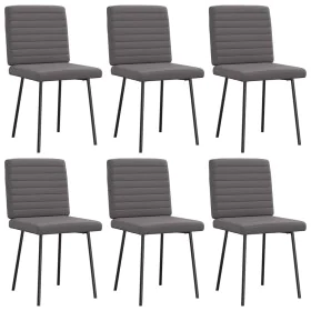 Sillas de comedor 6 unidades cuero sintético gris von , Essstühle - Ref: Foro24-3315538, Preis: 251,05 €, Rabatt: %