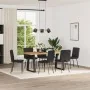 Sillas de comedor 6 unidades cuero sintético negro de , Sillas de comedor - Ref: Foro24-3315488, Precio: 248,97 €, Descuento: %