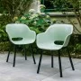 Silla de jardín Keter con patas de metal "Noa" 2 piezas verde vintage de , Sillas de jardín - Ref: Foro24-447619, Precio: 151...