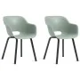 Silla de jardín Keter con patas de metal "Noa" 2 piezas verde vintage de , Sillas de jardín - Ref: Foro24-447619, Precio: 151...