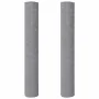 Felpa antideslizante para pintores 2 uds 1020 cm 180 g/m² gris de , Láminas y franjas protectoras para suelos - Ref: Foro24-3...