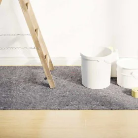 Felpa antideslizante para pintores 2 uds 515 cm 280 g/m² gris de , Láminas y franjas protectoras para suelos - Ref: Foro24-33...