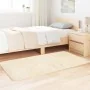 Alfombra de pelo largo NAVARRA color crema 80x150 cm Poliéster de , Alfombras - Ref: Foro24-4102815, Precio: 23,11 €, Descuen...