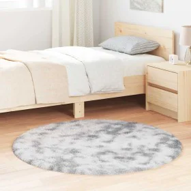 Alfombra de pelo largo NAVARRA gris claro 120x120 cm poliéster de , Alfombras - Ref: Foro24-4102906, Precio: 24,41 €, Descuen...