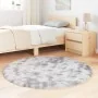 Alfombra de pelo largo NAVARRA gris claro 120x120 cm poliéster de , Alfombras - Ref: Foro24-4102906, Precio: 24,41 €, Descuen...