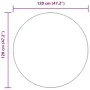 Alfombra de pelo largo NAVARRA gris claro 120x120 cm poliéster de , Alfombras - Ref: Foro24-4102906, Precio: 24,41 €, Descuen...