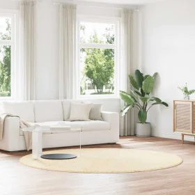Alfombra peluda de pelo largo NAVARRA crema 240x240cm poliéster by , Rugs - Ref: Foro24-4102927, Price: 76,05 €, Discount: %