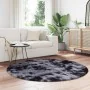 Alfombra de pelo largo NAVARRA gris oscuro 160x160 cm poliéster de , Alfombras - Ref: Foro24-4102912, Precio: 34,59 €, Descue...