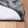 Alfombra de pelo largo NAVARRA gris oscuro 160x160 cm poliéster de , Alfombras - Ref: Foro24-4102912, Precio: 34,59 €, Descue...