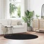 Alfombra peluda de pelo largo NAVARRA negra 160x160cm poliéster de , Alfombras - Ref: Foro24-4102910, Precio: 35,42 €, Descue...
